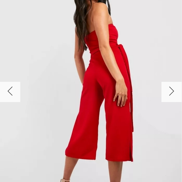 Boohoo Petite bandeau waist jumsuit - Picture 3 of 4